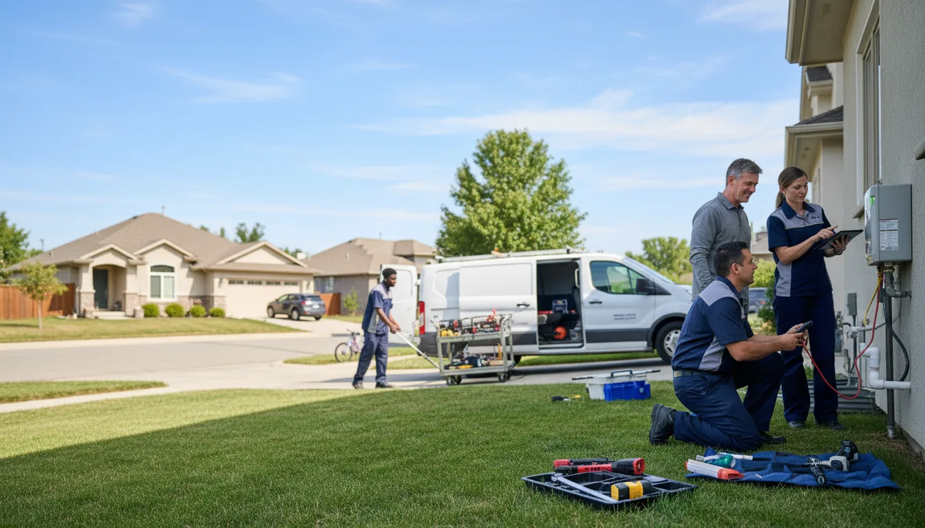 Tankless water heater service in Olancha, CA
